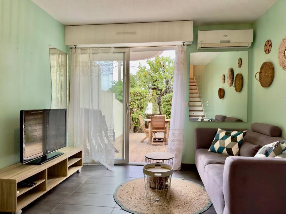 Maison Au Calme 2 Chambres Terrasse Clim Parking Gratuit Montpellier Dış mekan fotoğraf