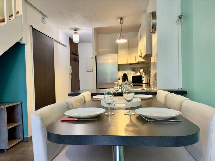 Maison Au Calme 2 Chambres Terrasse Clim Parking Gratuit Montpellier Dış mekan fotoğraf